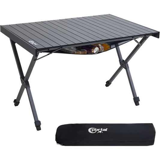 PORTAL Camping Table Foldable Height Adjustable